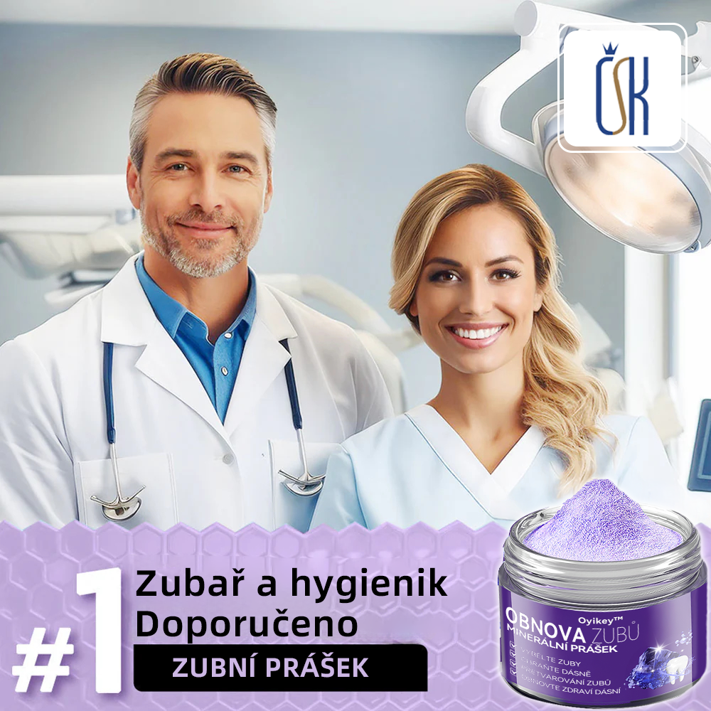 [✅Oficiální obchod.]𝐎𝐲𝐢𝐤𝐞𝐲™ Prášek na obnovu zubní minerálů 💥💥 – produkt pro péči o ústní dutinu (doporučeno odborníky České stomatologické komory, ČSK).