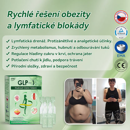 🌿 Oficiální obchod ČR | STDEI® GLP-1 8-v-1 Fit & Vital Řešení (Jednou denně, viditelné změny za 7 dní) ✅ Obezita, kardiovaskulární zdraví, cukrovka, spánková apnoe, zdraví střev, problémy se klouby a další