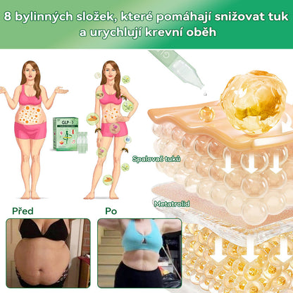 🌿 Oficiální obchod ČR | STDEI® GLP-1 8-v-1 Fit & Vital Řešení (Jednou denně, viditelné změny za 7 dní) ✅ Obezita, kardiovaskulární zdraví, cukrovka, spánková apnoe, zdraví střev, problémy se klouby a další