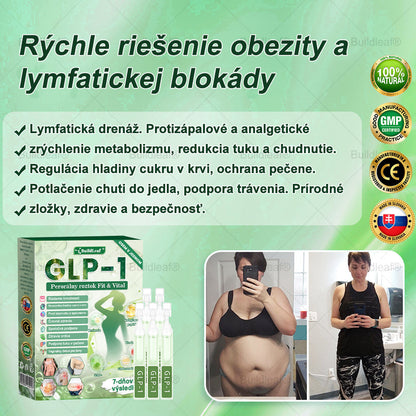 🧑‍⚕️🧑‍⚕️BuildLeaf® GLP-1 8-v-1 Fit & Vital Perorálny Roztok (Len raz denne, viditeľné zmeny už za 7 dní) Pre obezitu, kardiovaskulárne ochorenia, cukrovku, spánkové apnoe, zdravie čriev, problémy s kĺbmi a ďalšie