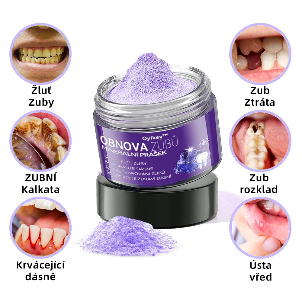 [✅Oficiální obchod.]𝐎𝐲𝐢𝐤𝐞𝐲™ Prášek na obnovu zubní minerálů 💥💥 – produkt pro péči o ústní dutinu (doporučeno odborníky České stomatologické komory, ČSK).
