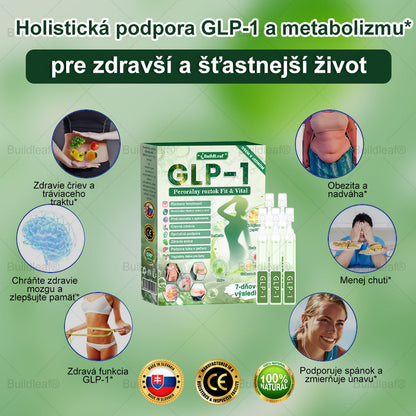 🧑‍⚕️🧑‍⚕️BuildLeaf® GLP-1 8-v-1 Fit & Vital Perorálny Roztok (Len raz denne, viditeľné zmeny už za 7 dní) Pre obezitu, kardiovaskulárne ochorenia, cukrovku, spánkové apnoe, zdravie čriev, problémy s kĺbmi a ďalšie