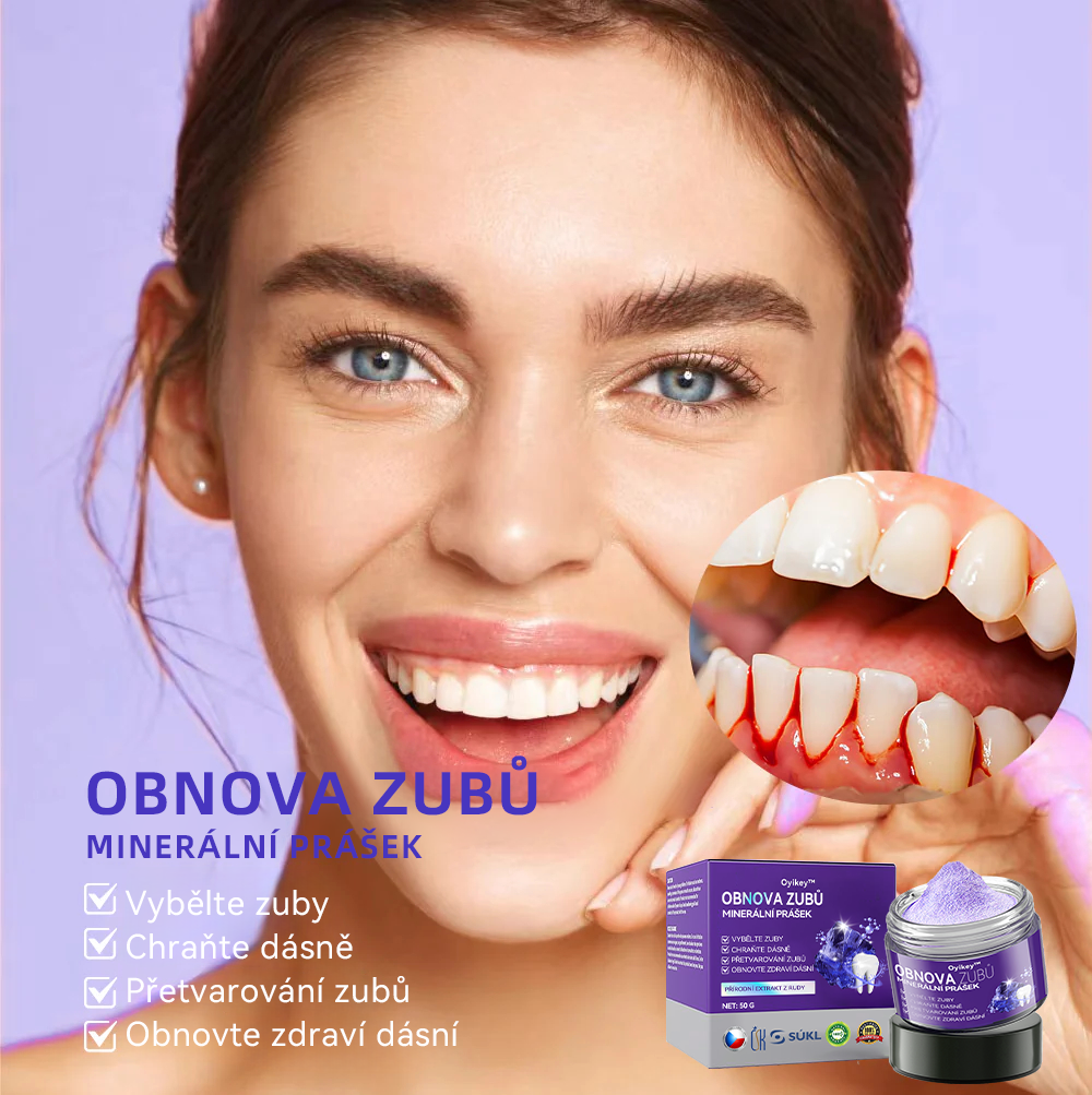 [✅Oficiální obchod.]𝐎𝐲𝐢𝐤𝐞𝐲™ Prášek na obnovu zubní minerálů 💥💥 – produkt pro péči o ústní dutinu (doporučeno odborníky České stomatologické komory, ČSK).